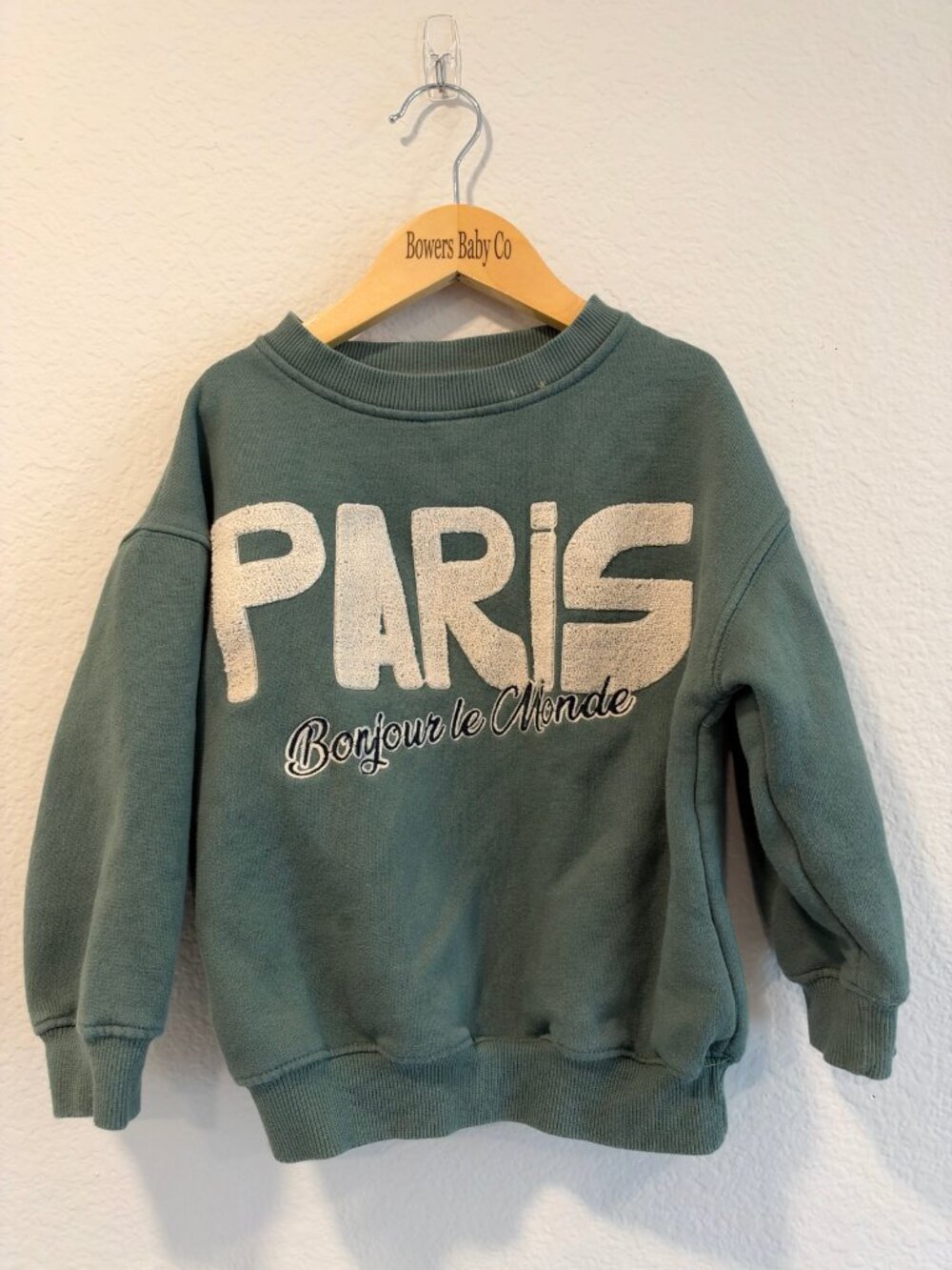 Zara Paris Sweatshirt 8-9
